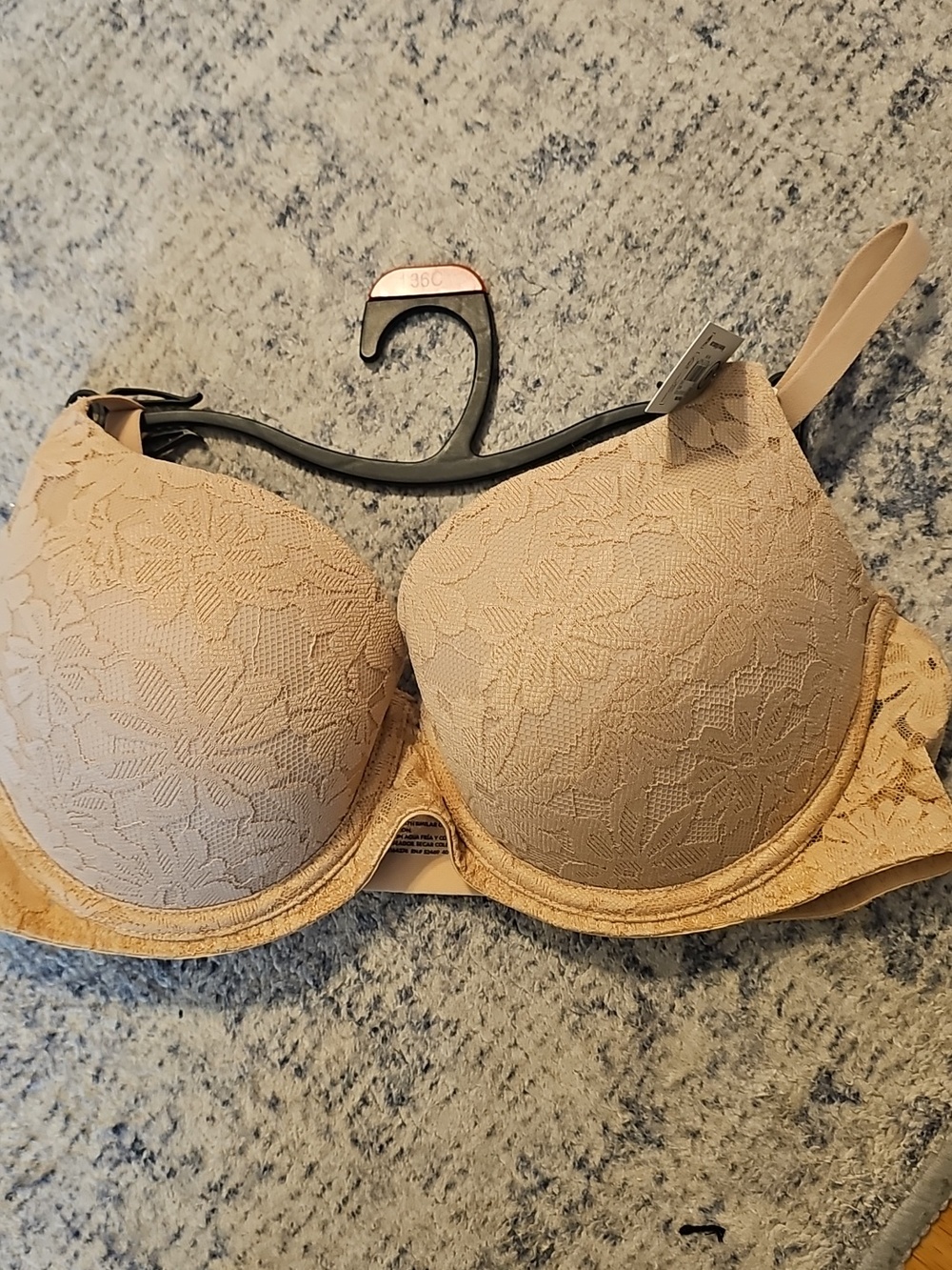 No Boundaries Lace Push-Up Bra - Nude-- Toasted Almond